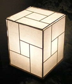 instructables Recycled Japanese Lamp